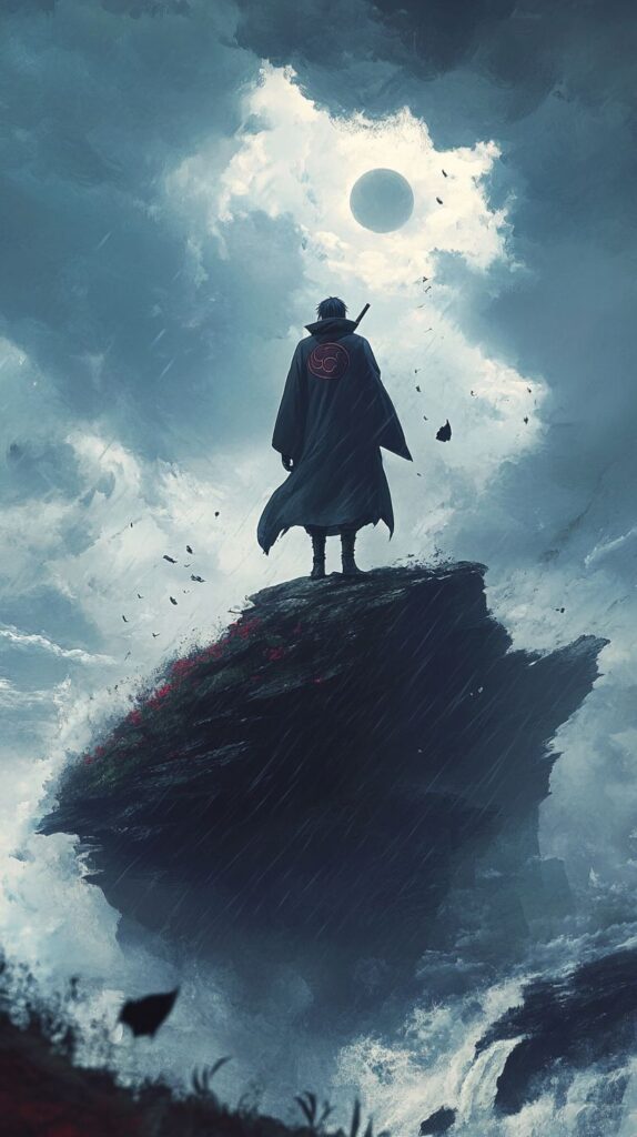 Itachi Uchiha on cliff