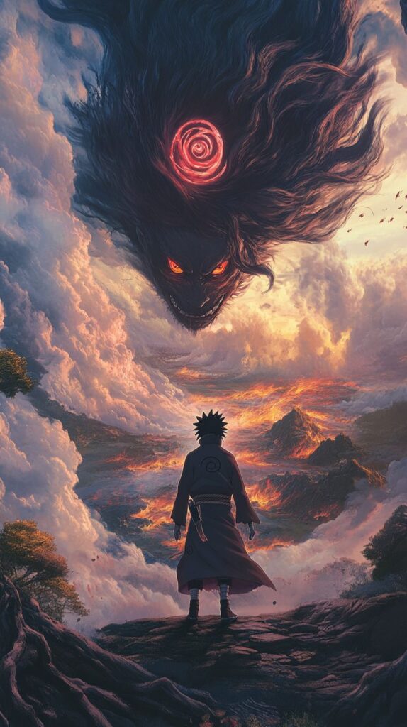 Naruto Sage Mode fighting