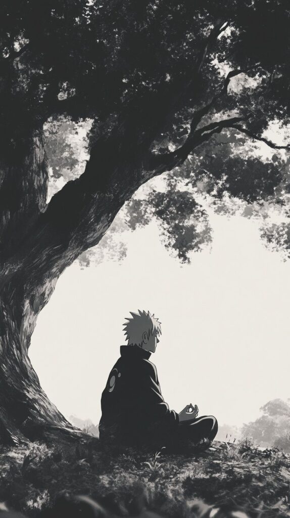 Naruto Sage Mode meditation