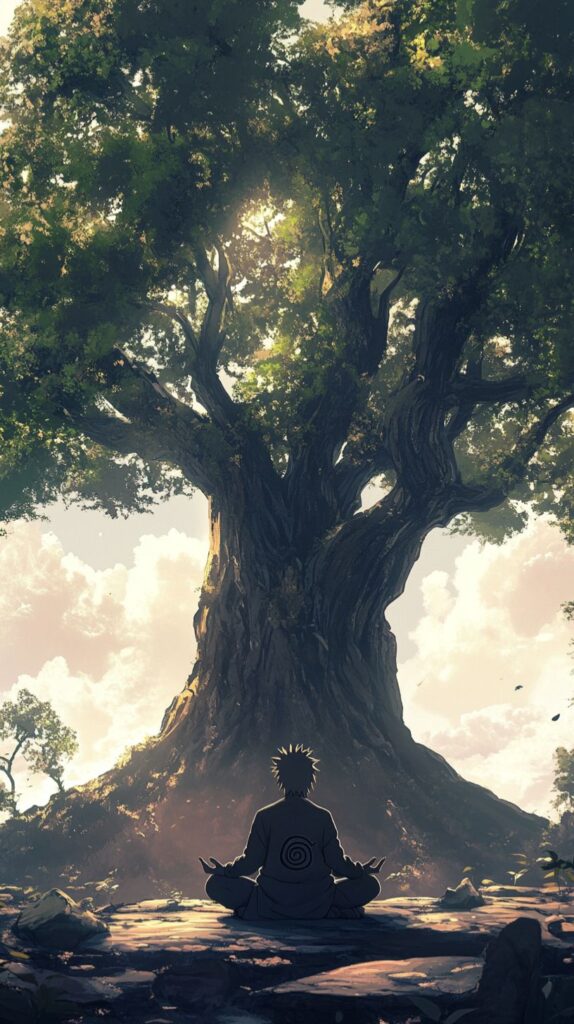 Naruto Sage Mode meditation