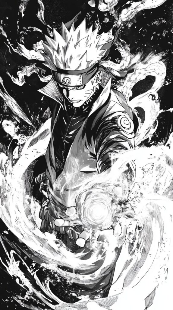 Naruto in chakra mode