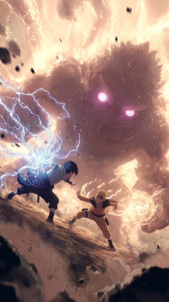 Itachi Naruto fight Tailed Beast