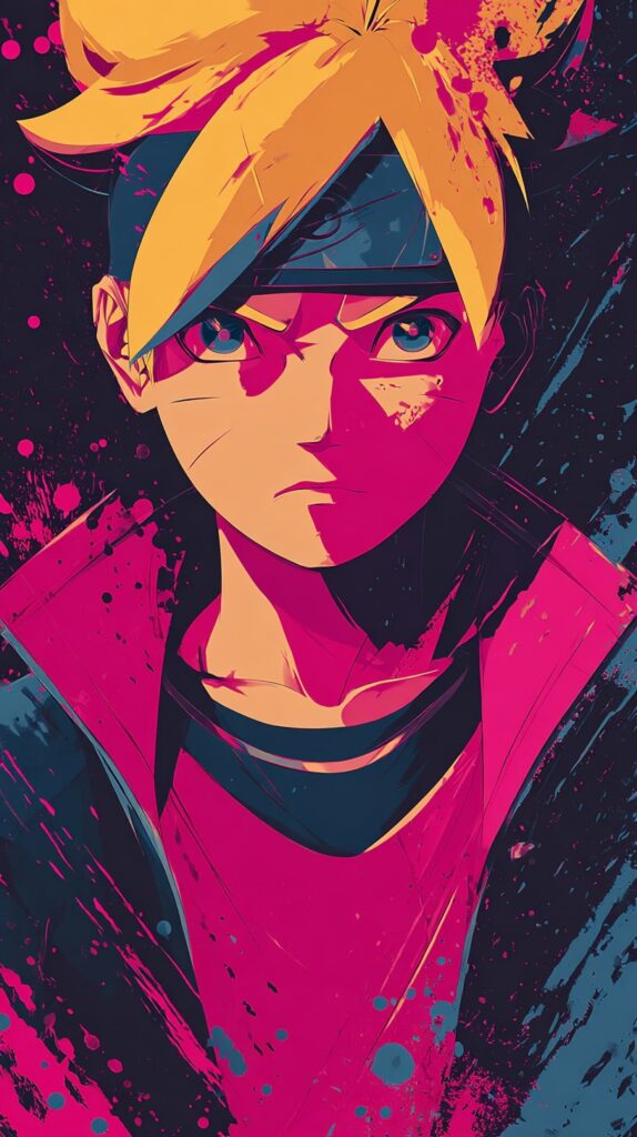 Boruto front side wallpaper