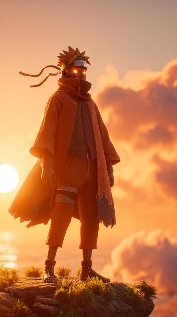 Naruto Sage Mode sunset