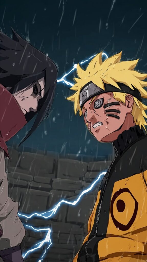 Naruto and Madara Faceoff