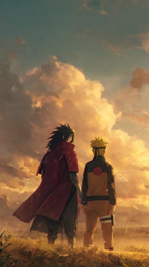 Naruto and Madara in peace