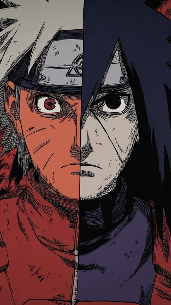 Naruto vs Madara split