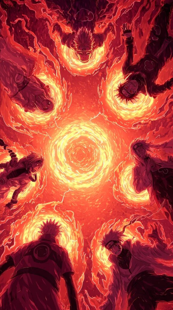 Pain with six bodies in action