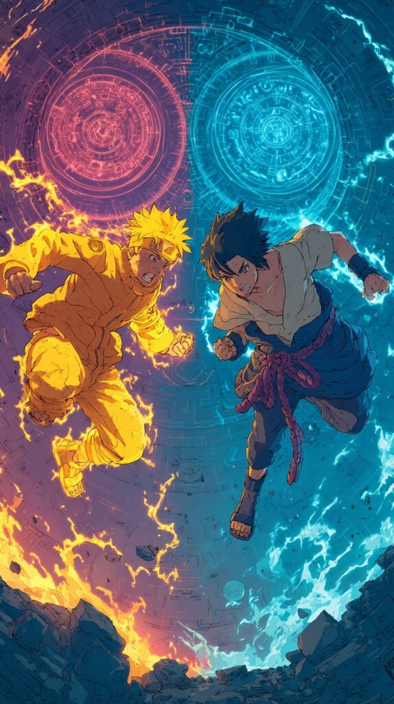 Naruto Sasuke battle