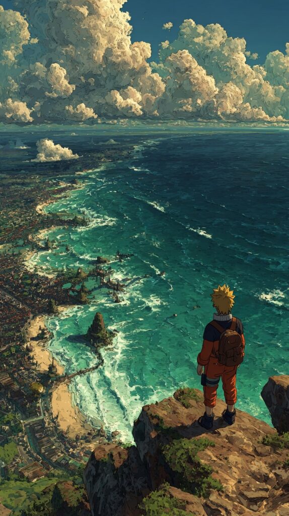 Naruto stormy cliff